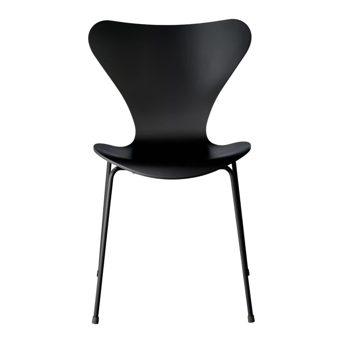 Fritz Hansen Vlinderstoel Series 7 stoel zwart
